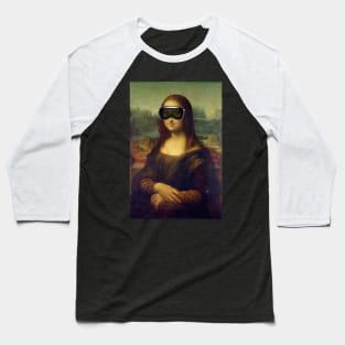 Vision on Mona Lisa Baseball T-Shirt